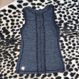 Lululemon ruffle tank top